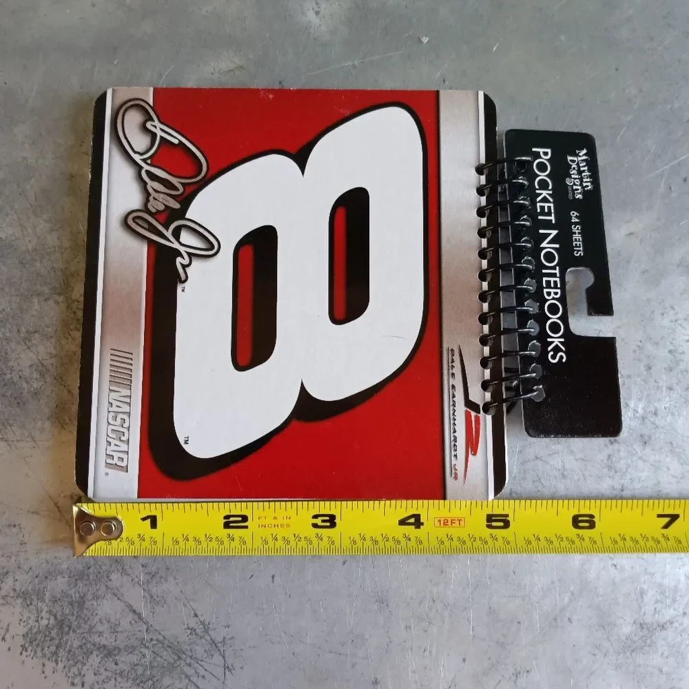 Martin Designs Limited 64 Sheet Nascar Dale Earnhardt Jr #8 Pocket Notebook